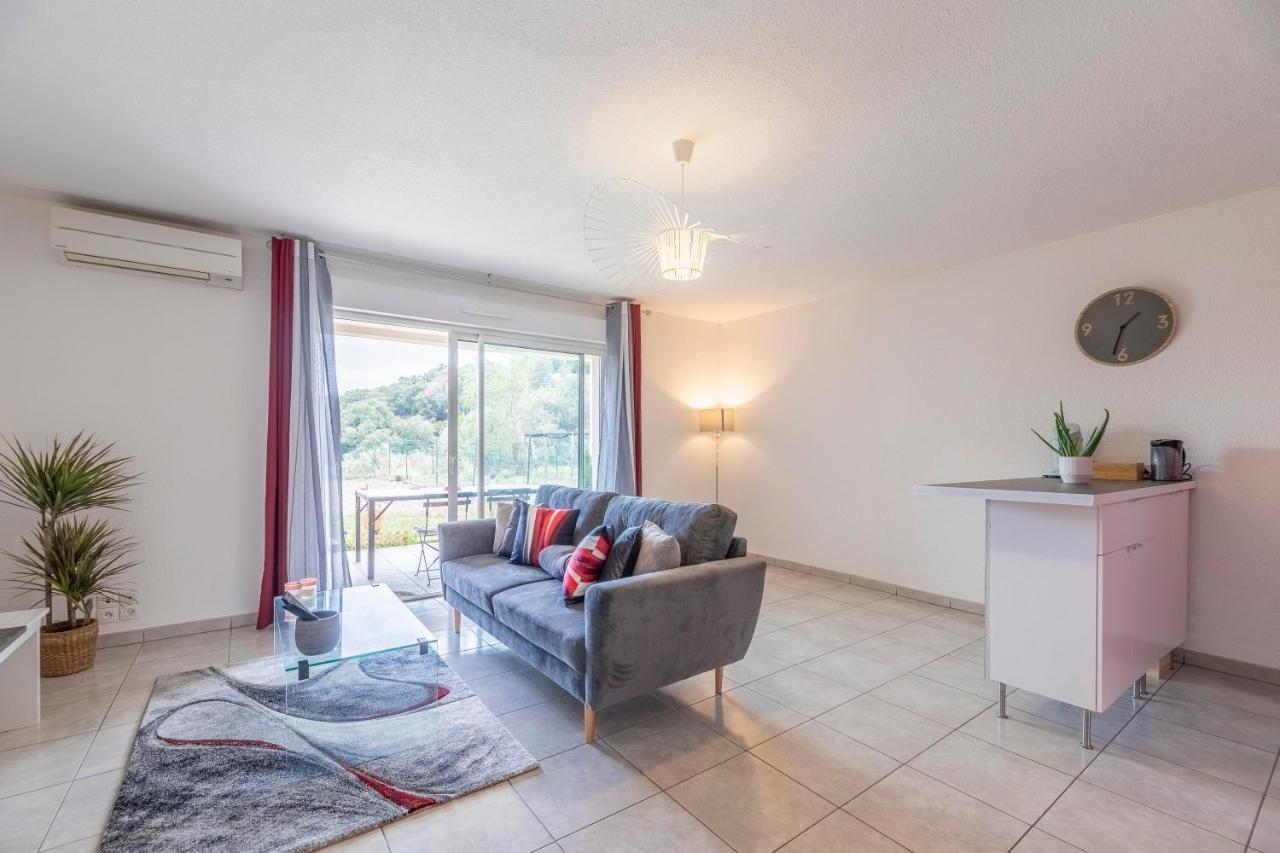 Appartement Cosy Et Spacieux Avec Jardin Et Parking บาสเตีย ภายนอก รูปภาพ