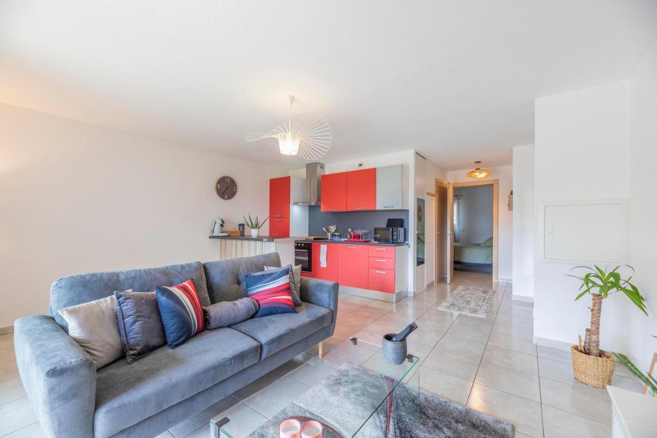 Appartement Cosy Et Spacieux Avec Jardin Et Parking บาสเตีย ภายนอก รูปภาพ
