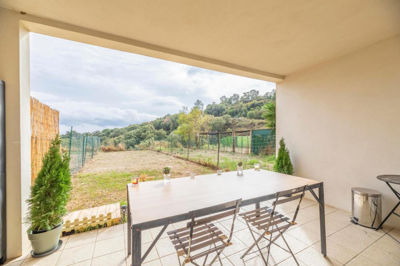 Appartement Cosy Et Spacieux Avec Jardin Et Parking บาสเตีย ภายนอก รูปภาพ